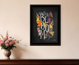 Bloom with Grace 4 Black Framed Print Wall Art - Homeroots