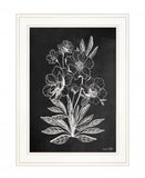 Vintage Chalkboard 2 White Framed Print Wall Art - Homeroots