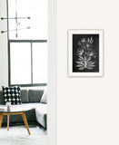 Vintage Chalkboard 2 White Framed Print Wall Art - Homeroots