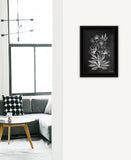 Vintage Chalkboard 3 Black Framed Print Wall Art - Homeroots