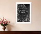 Yet to Bloom 3 White Framed Print Wall Art - Homeroots - Flyclothing LLC