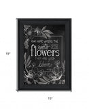 Yet to Bloom 4 Black Framed Print Wall Art - Homeroots