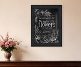 Yet to Bloom 4 Black Framed Print Wall Art - Homeroots