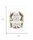 Charming Garden 2 White Framed Print Wall Art - Homeroots - Flyclothing LLC