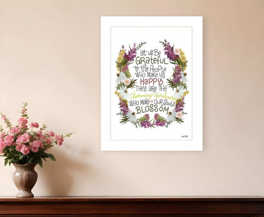 Charming Garden 2 White Framed Print Wall Art - Homeroots - Flyclothing LLC