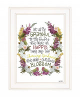 Charming Garden 3 White Framed Print Wall Art - Homeroots - Flyclothing LLC