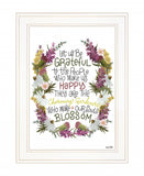 Charming Garden 3 White Framed Print Wall Art - Homeroots