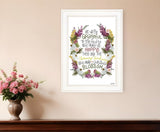 Charming Garden 3 White Framed Print Wall Art - Homeroots