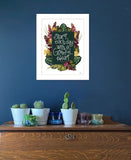 Grateful Heart 3 White Framed Print Wall Art - Homeroots