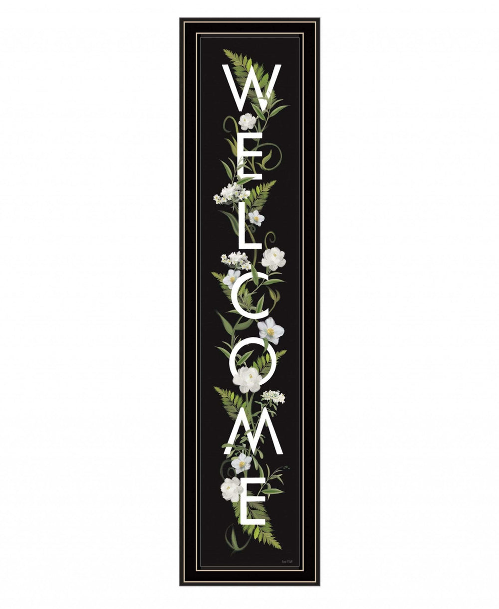 Welcome Sign I 3 Black Framed Print Wall Art - Homeroots - Flyclothing LLC