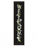 Welcome Sign I 3 Black Framed Print Wall Art - Homeroots