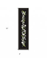 Welcome Sign I 3 Black Framed Print Wall Art - Homeroots - Flyclothing LLC