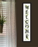 Welcome Sign II 3 Black Framed Print Wall Art - Homeroots