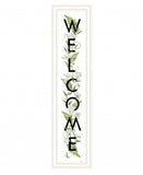 Welcome Sign II 4 White Framed Print Wall Art - Homeroots