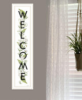 Welcome Sign II 4 White Framed Print Wall Art - Homeroots - Flyclothing LLC