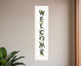 Welcome Sign II 4 White Framed Print Wall Art - Homeroots - Flyclothing LLC