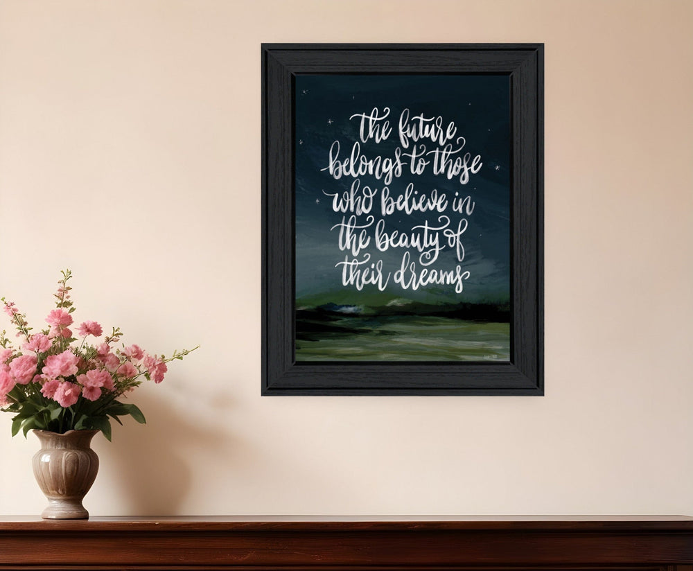 Beauty of Your Dreams 2 Black Framed Print Wall Art - Homeroots