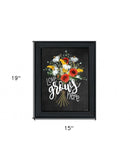 Love Grows Here 6 Black Framed Print Wall Art - Homeroots - Flyclothing LLC