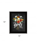 Love Grows Here 7 Black Framed Print Wall Art - Homeroots - Flyclothing LLC
