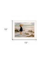 Black Dress 1 White Framed Print Wall Art - Homeroots - Flyclothing LLC