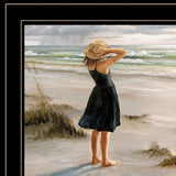 Black Dress 2 Black Framed Print Wall Art - Homeroots