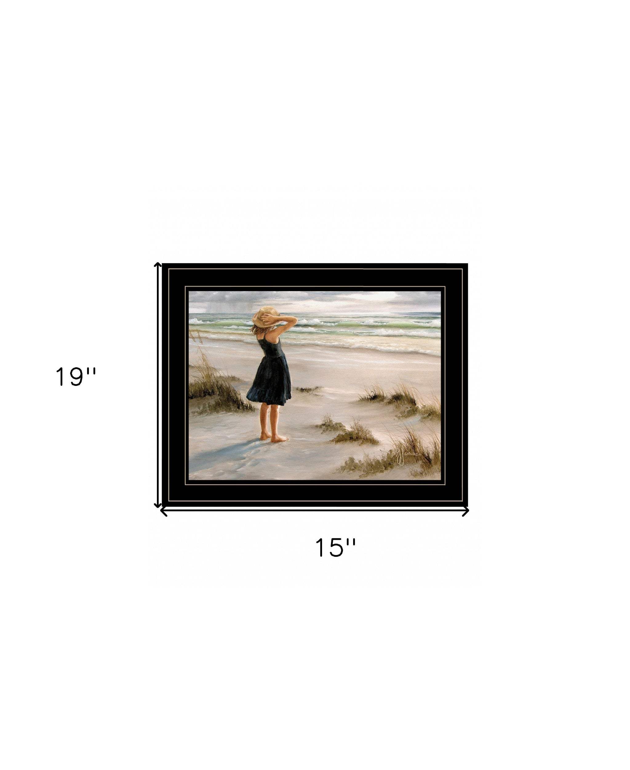 Black Dress 2 Black Framed Print Wall Art - Homeroots - Flyclothing LLC