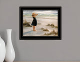 Black Dress 2 Black Framed Print Wall Art - Homeroots