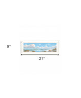 Seascape I 1 White Framed Print Wall Art - Homeroots - Flyclothing LLC