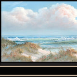 Seascape I 2 Black Framed Print Wall Art - Homeroots