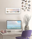 Seascape II 2 White Framed Print Wall Art - Homeroots - Flyclothing LLC