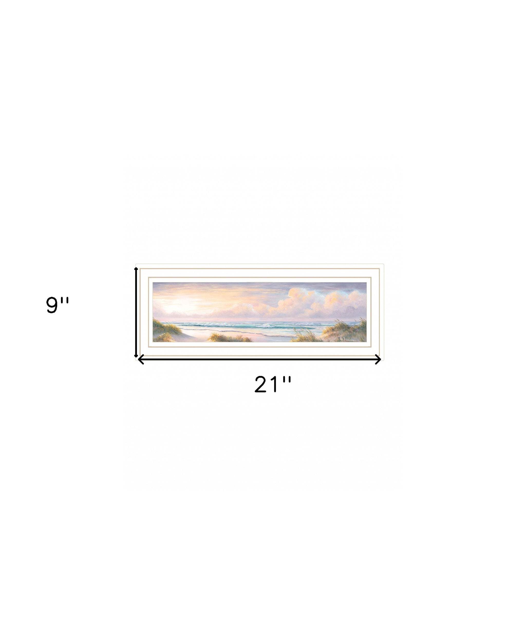 Seascape II 2 White Framed Print Wall Art - Homeroots - Flyclothing LLC