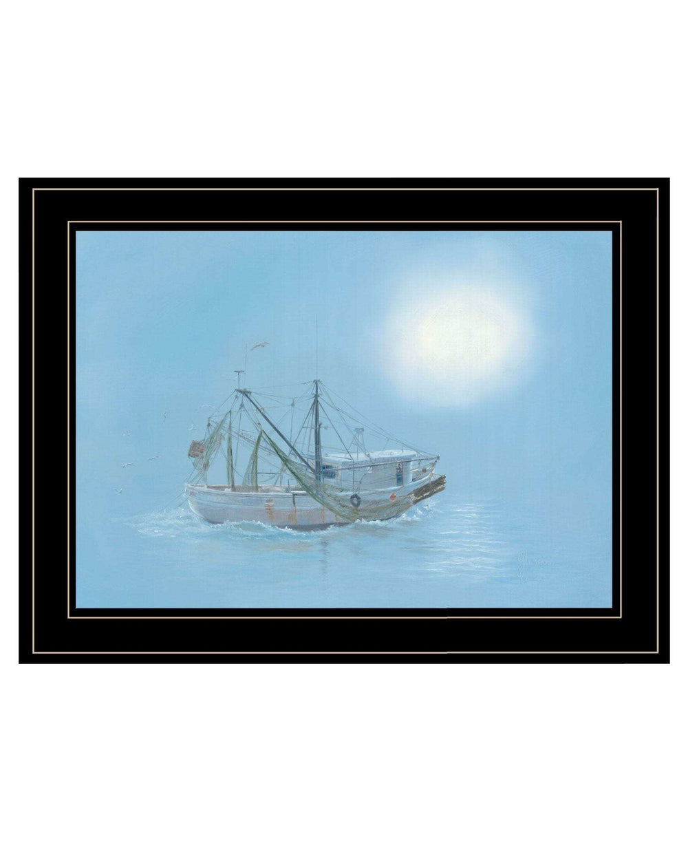 Misty Morning 2 Black Framed Print Wall Art - Homeroots - Flyclothing LLC