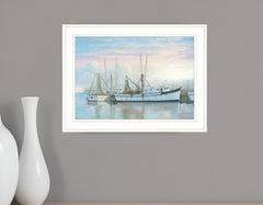 North Star at Rest 1 White Framed Print Wall Art - Homeroots