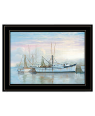 North Star at Rest 2 Black Framed Print Wall Art - Homeroots