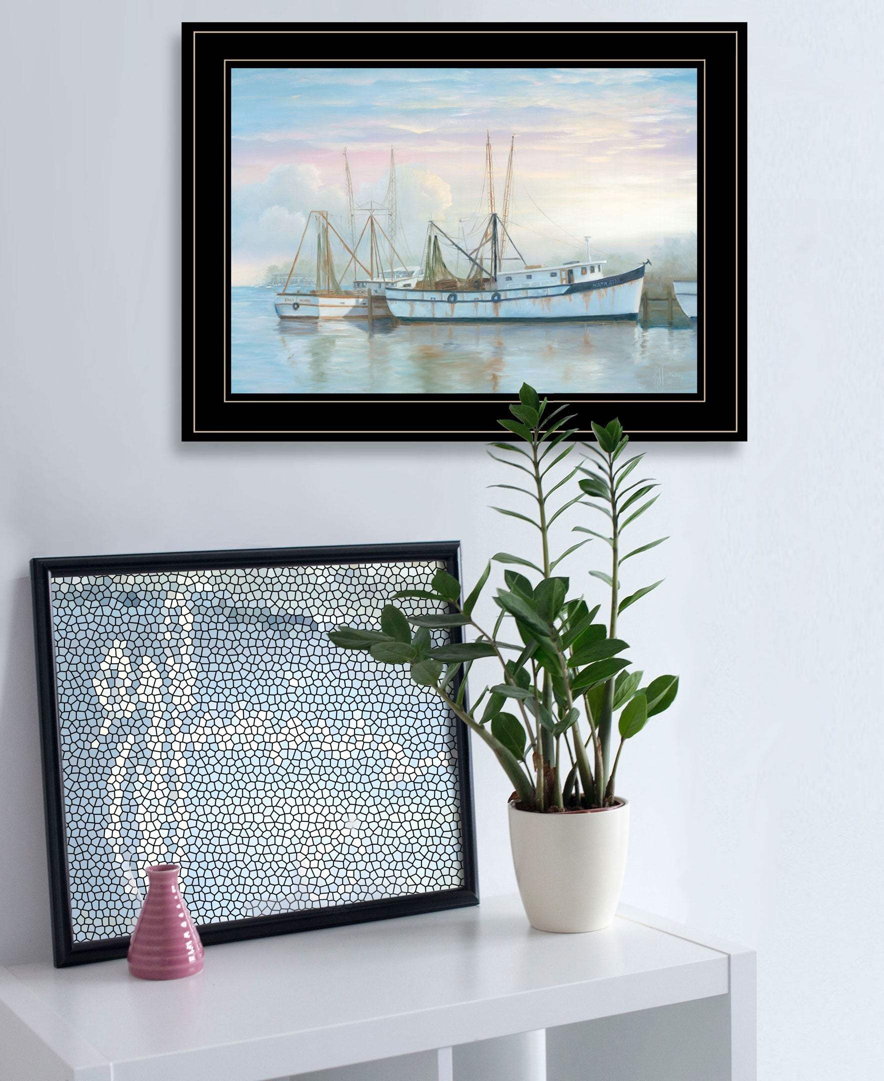 North Star at Rest 2 Black Framed Print Wall Art - Homeroots - Flyclothing LLC
