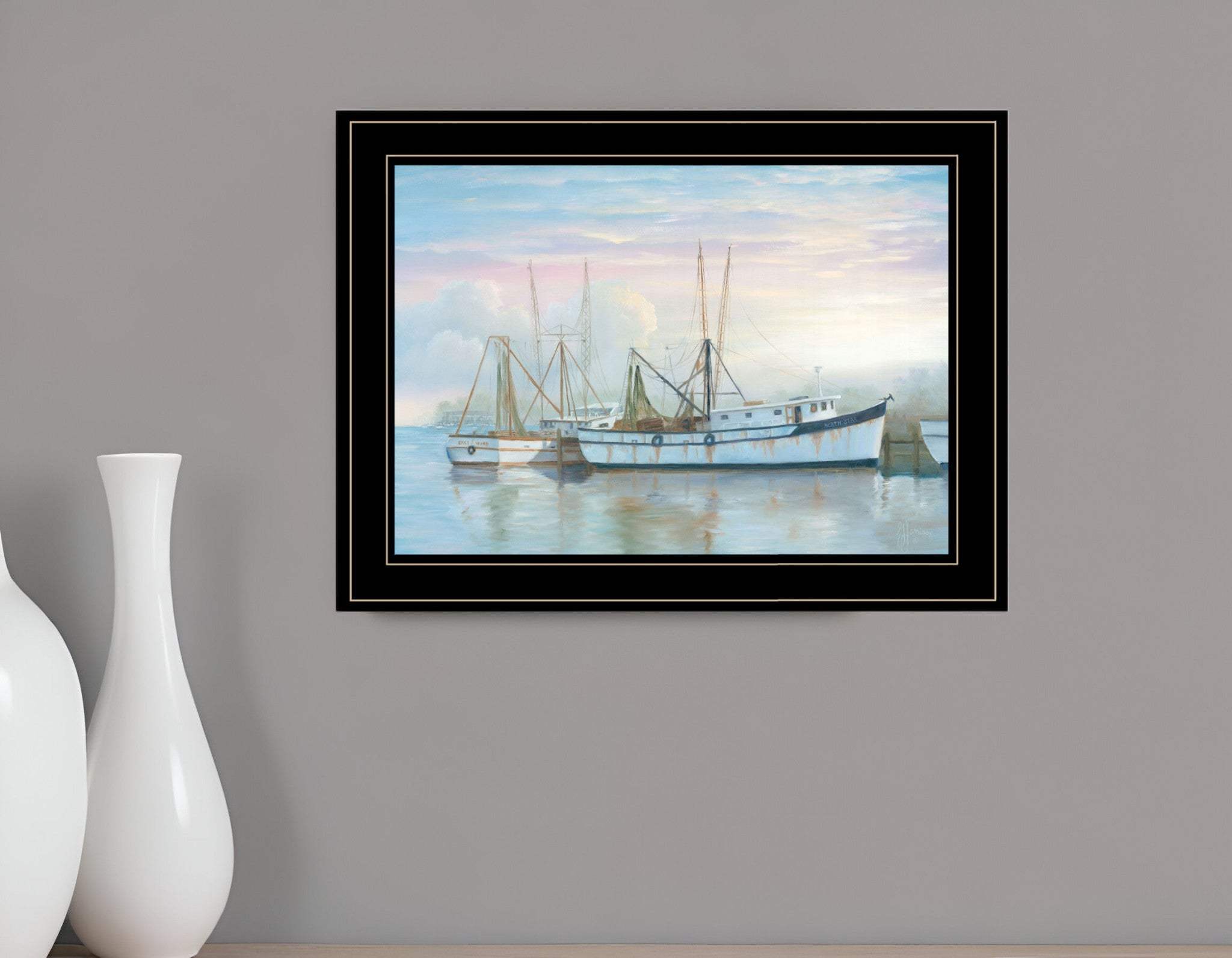 North Star at Rest 2 Black Framed Print Wall Art - Homeroots - Flyclothing LLC