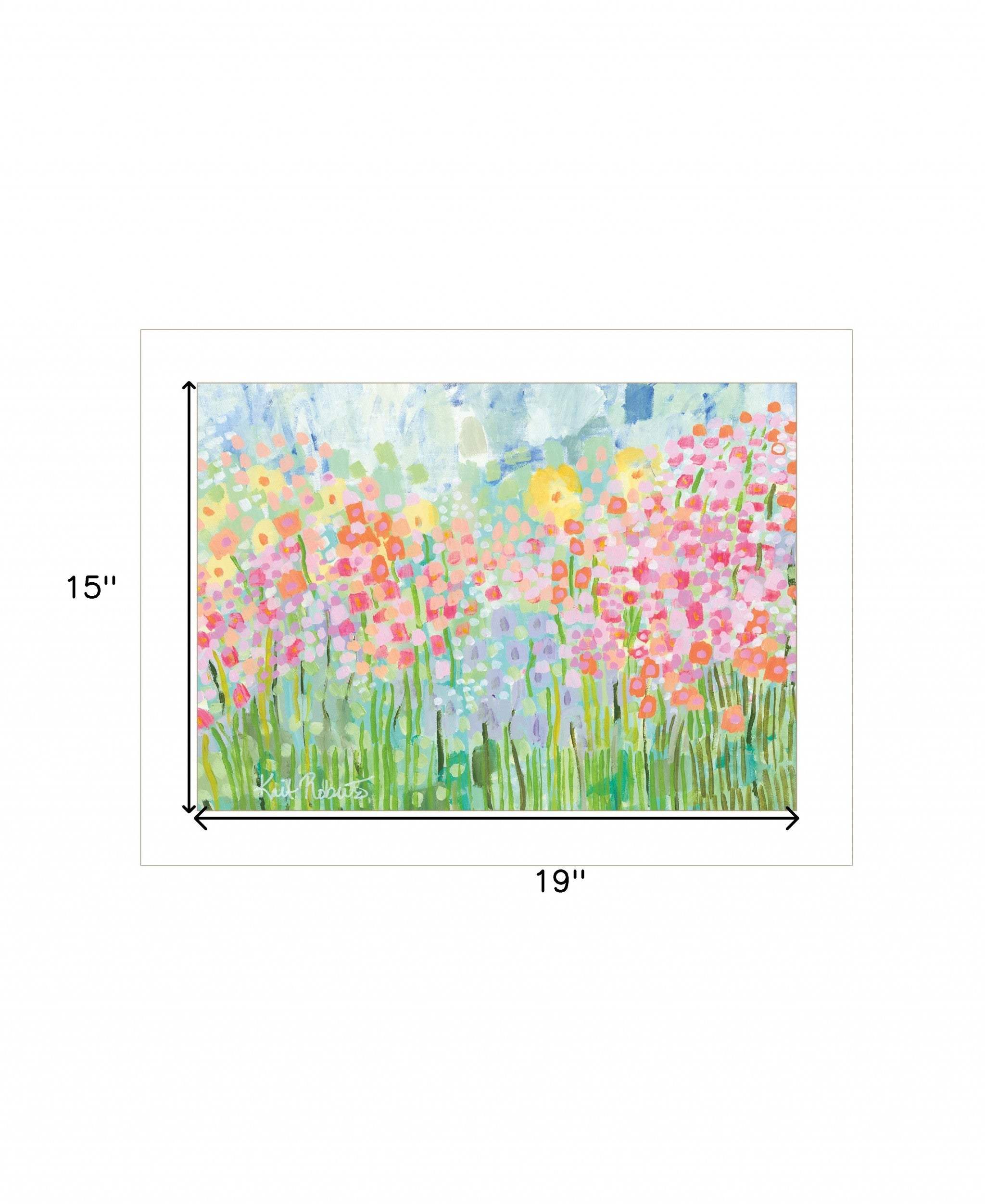 Growing Things No 4 White Framed Print Wall Art - Homeroots - Flyclothing LLC