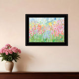 Growing Things NO 4 Black Framed Print Wall Art - Homeroots - Flyclothing LLC