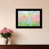 Growing Things NO 4 Black Framed Print Wall Art - Homeroots