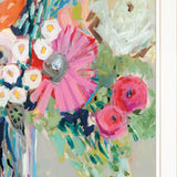 From Mrs Hazels Garden 1 White Framed Print Wall Art - Homeroots