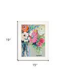 From Mrs Hazels Garden 1 White Framed Print Wall Art - Homeroots - Flyclothing LLC