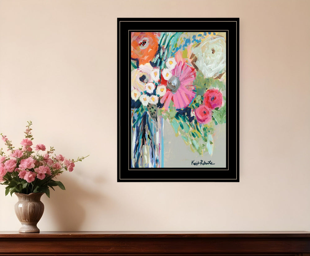 From Mrs Hazels Garden 2 Black Framed Print Wall Art - Homeroots
