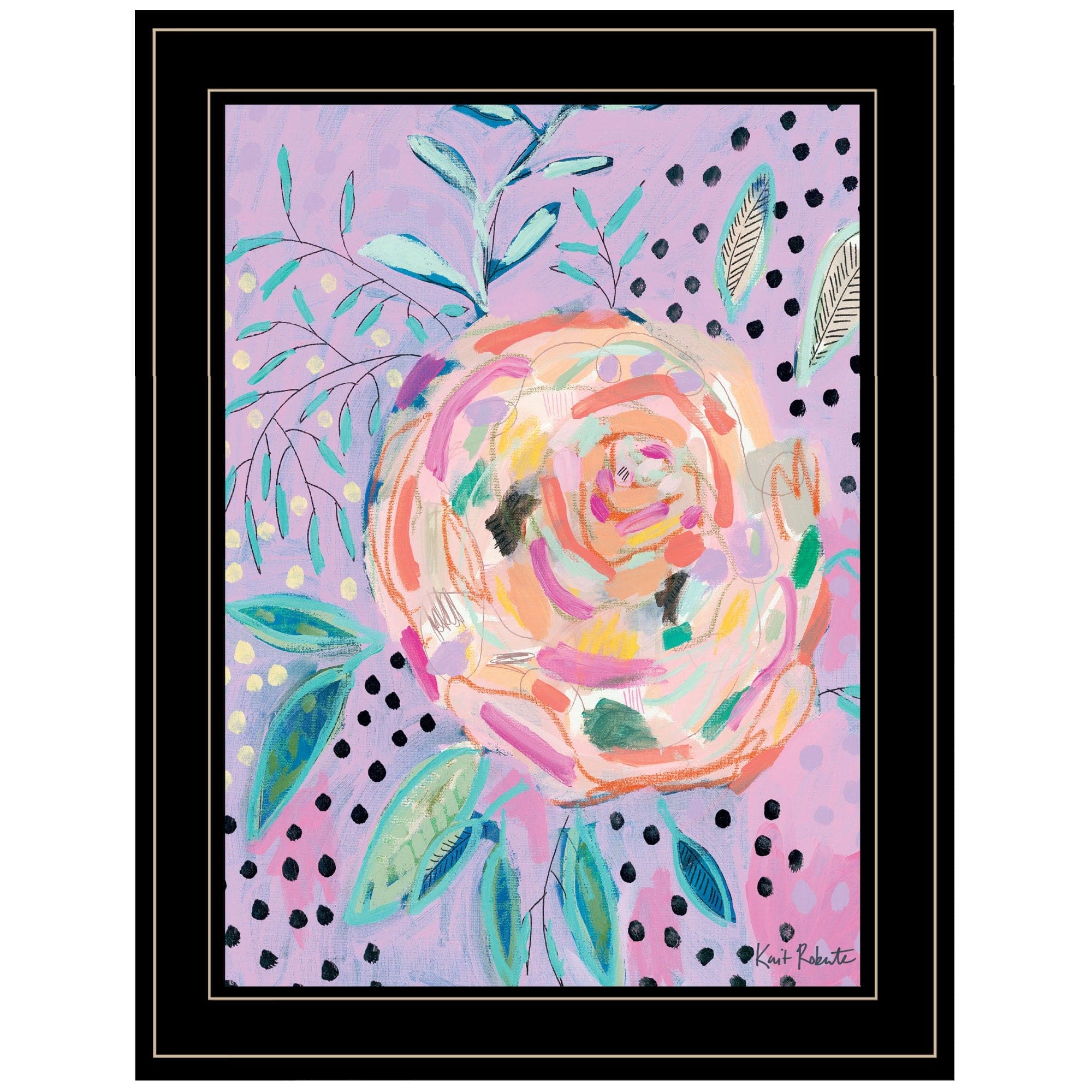Master the Chaos 2 Black Framed Print Wall Art - Homeroots