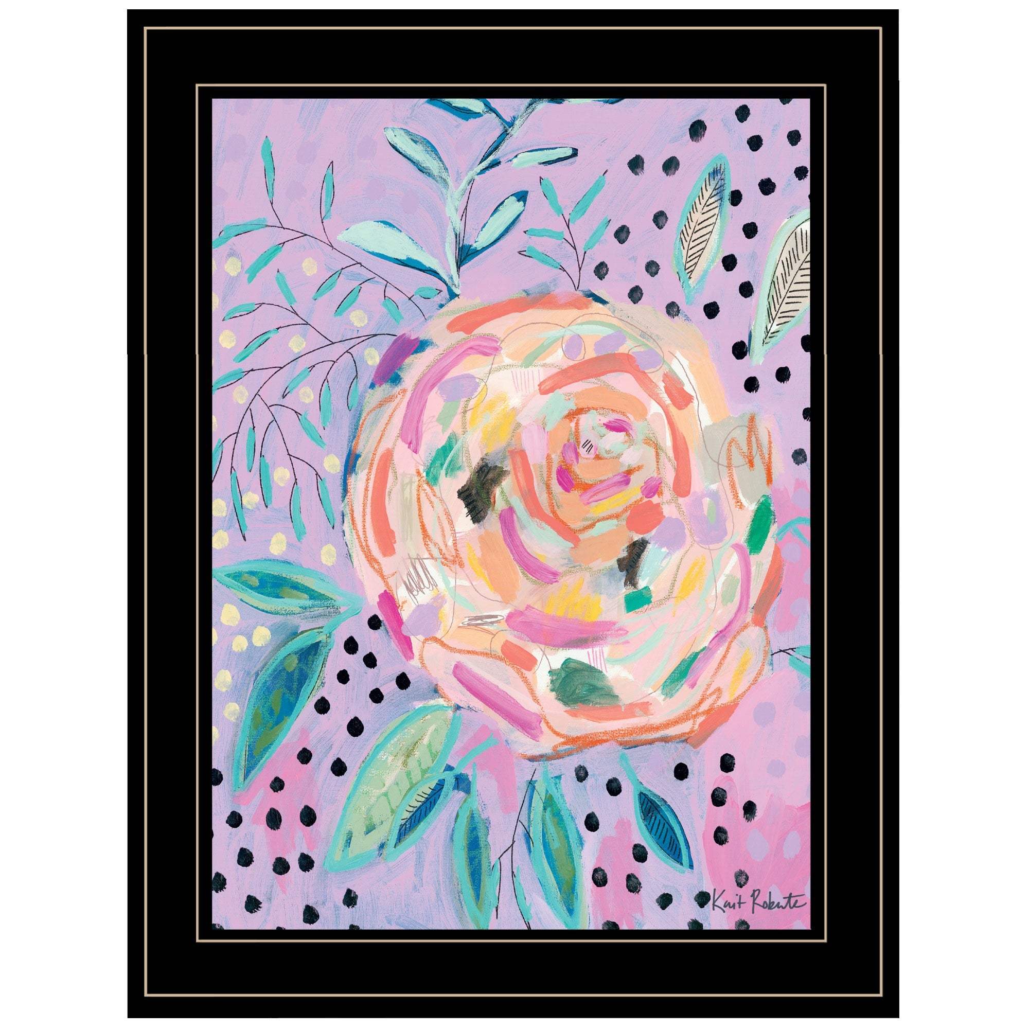 Master the Chaos 2 Black Framed Print Wall Art - Homeroots - Flyclothing LLC