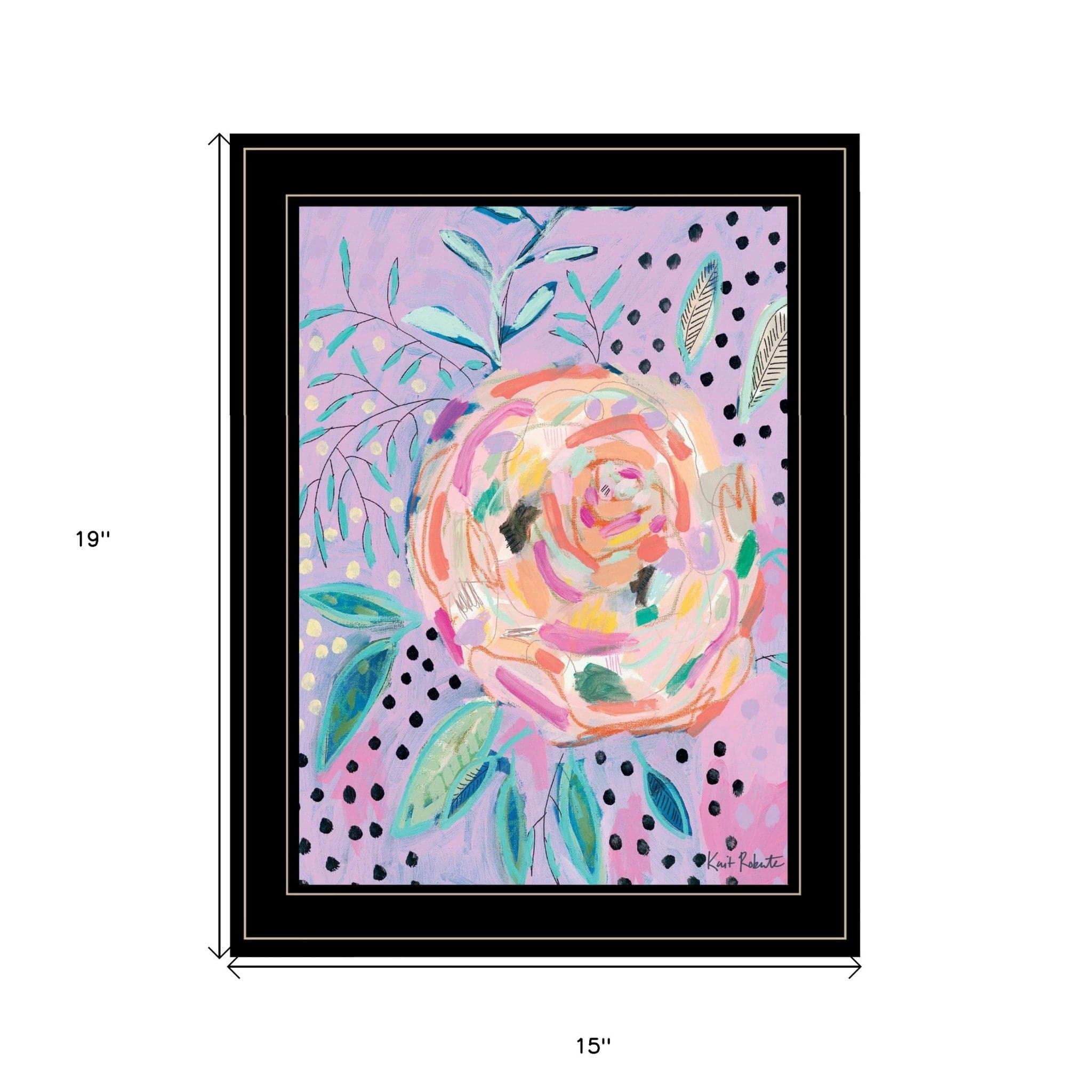 Master the Chaos 2 Black Framed Print Wall Art - Homeroots