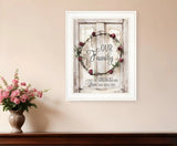 Our Family 1 White Framed Print Wall Art - Homeroots