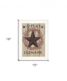 No Place Like Home Wreath 1 White Framed Print Wall Art - Homeroots - Flyclothing LLC