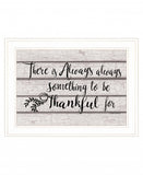 Always Thankful 2 White Framed Print Wall Art - Homeroots