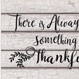Always Thankful 2 White Framed Print Wall Art - Homeroots