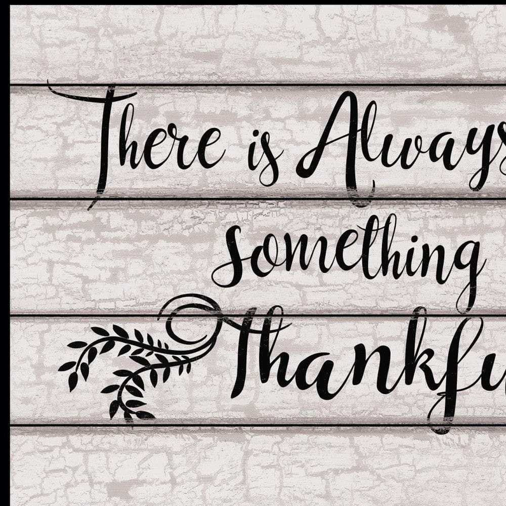Always Thankful 3 Black Framed Print Wall Art - Homeroots - Flyclothing LLC